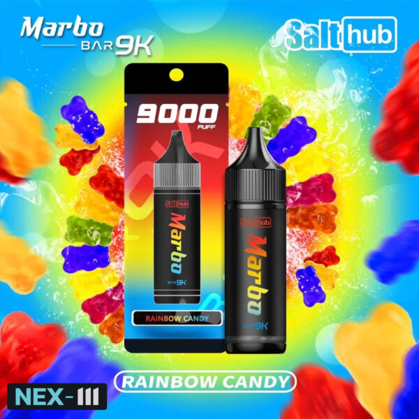 Marbo BAR 9K - Rainbow Candy